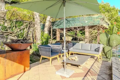 Image de Belle maison de vacances privée pour 5 personnes avec Wifi, patio, animaux admis et vue panoramique