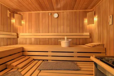 Image de Maison de vacances « Waldblick » avec terrasse privée, Wi-Fi & sauna