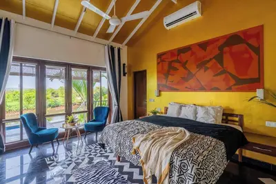 A River Front Villa with Pool