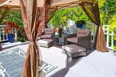 Tranquil Dawn Beach Escape with Pool & Huge Deck