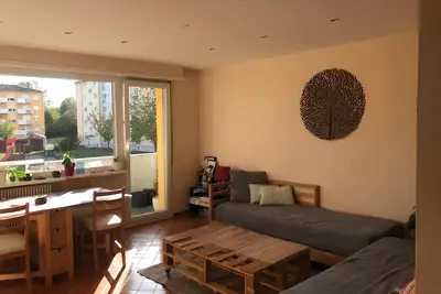 Image de Maison de vacances « Appart Zen à 15 min de Strasbourg » avec balcon et Wi-Fi