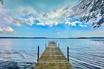 Image de Cozy Rice Lake Cabin Dock | Fish Heaven
