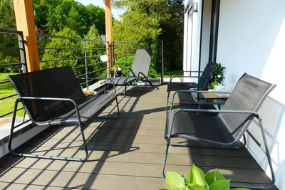 Image de Comfortable vacation apartment with jacuzzi, near a quiet forest, 5 minutes from the castle