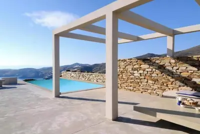 Image de Stemma Stone Villa | Sunset Sea Views & Private Pool Above Mylopotas Beach