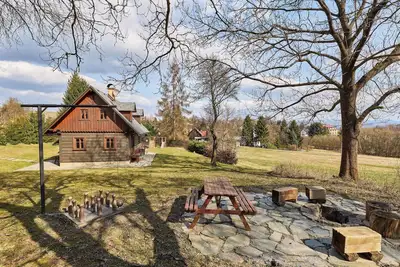 Timber Lodge with Sauna by Interhome