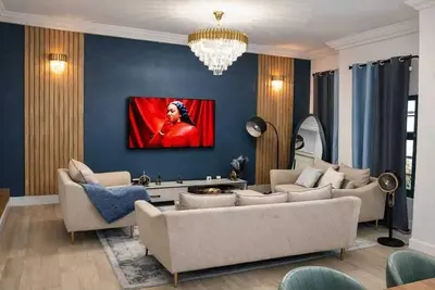 Image de Diehl. Appartement de luxe. 6 voyageurs. Piscine. Proche aéroport