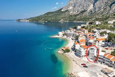 Image de Maison en bord de mer avec bain à remous Drasnice, Makarska (K-25460)