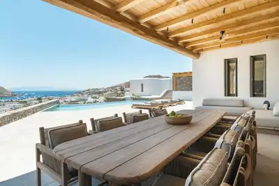 Image de Luxury Villa with Private Pool, Ornos Villas by Alissachni Mykonos