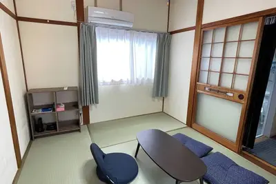 Image de A traditional Japanesestyle room with tatami mats / Shima City Mie