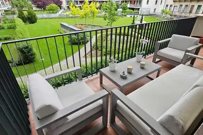 Image de Quiet, 2-bedroom flat with huge terrace  and Ac in Budapest for relaxing stays