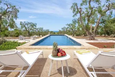 Image de Belle maison de vacances avec piscine privée, climatisation, Wifi, Tv et patio, près de Ostuni