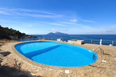 Image de Maison de vacances avec piscine privée, Wifi, Tv, patio, vue panoramique, près de Sorrente