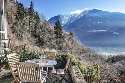 Image de Panoramic Alpine House near Sentiero Valtellina