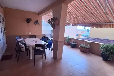 Image de Terraced house with garden and terrace overlooking the sea in Cabo de Palos.
