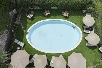 Image de Belle maison de vacances avec piscine privée, climatisation, Wifi, Tv, patio, vue panoramique
