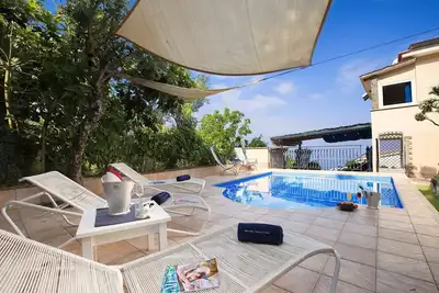 Image de Maison de vacances avec Wifi, climatisation, piscine privée, Tv, terrasse, près de Sorrente