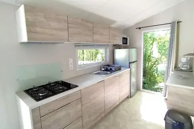 Mobil home avec animaux - 4 pers.
