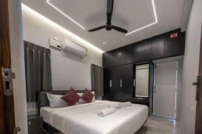 Image de 3-bedroom Premium Serviced Apt right in front of Vaigai River, Kochadai, Madurai