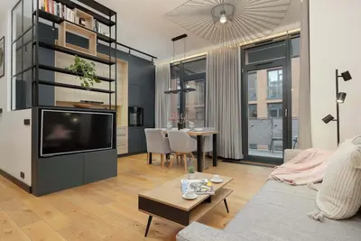 Image de Konesera Square 6 Warsaw | Stylish Apartment | 2 Bedrooms | Parking | Balcony | Ac