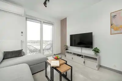 Image de Międzyleska 30 Wroclaw | Air-Conditioned Apartment | Parking | 2 Bedrooms | Balcony