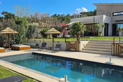 Image de Villa Nidu écrin de la Capicciola, piscine de 14m