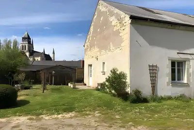Image de Maison de vacances « Jardin de Saint Jean de L'Habit » avec terrasse et jardin partagés