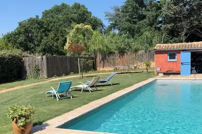 Image de Villa Aïna: propriété de charme avec piscine et jacuzzi à 10 min d'Uzès