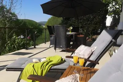 Image de diemelseeholiday : appartement romantique avec terrasse au Sauerland, près de Willingen et Winterberg