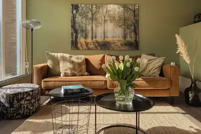 Image de A boutique coastal lodge between sea and forest, personally managed by Dutch Sweet Home. With a fireplace, sunny garden and serene atmosphere — created for slow living and true relaxation.