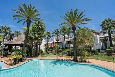 Image de Beachfront townhouse. Costalita – direct beach access