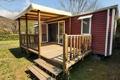 Image de Mobil home  Albizia - 30m² - 2 chambres 4 à 5 personnes - 4 pers. inclus dans le tarif