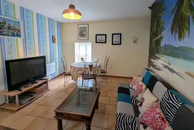 Gîte avec animaux, parking - 4 pers.