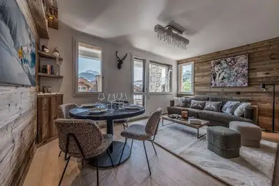 Image de Courchevel 1850 - Appartement 4 pers - Skis aux pieds avec Parking et Wifi