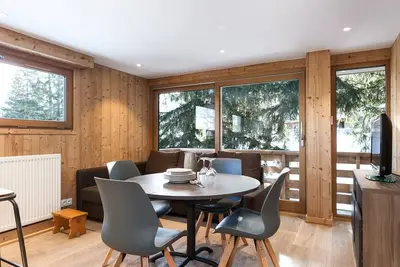 Image de Appartement montagnard 35m² - Courchevel 1850 - 2/4 pers - Centre station avec WiFi