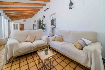 Image de Maison de vacances 'Puchol De Baix' avec vue montagne, Wi-Fi et climatisation