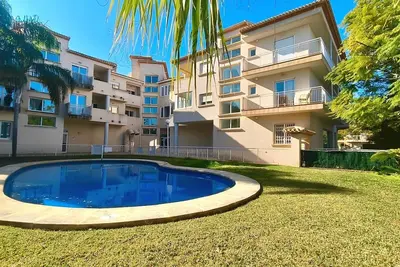 Image de Maison de vacances « Sol y Luz à Puerto de Jávea » avec piscine commune, Wi-Fi et climatisation