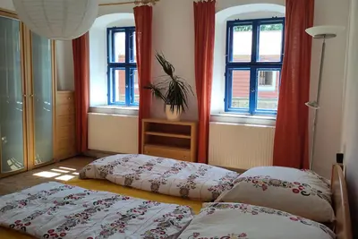 Image de Close to nature, family-friendly vacation apartment in the Daubnitzer Mühle