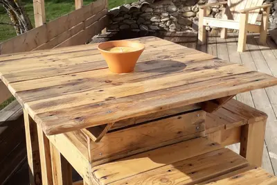 Image de Maison de vacances « Les Gîtes Du Saro\" 4* Spa, rivière, vue Montagne