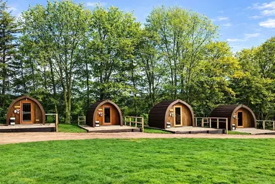 Image de Wyreside pod, ideal family break on fishing park close to Lancaster and Blackpool
