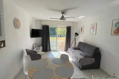 Image de Apt 4 pers. - piscine - 750 m. de la plage Parking privé