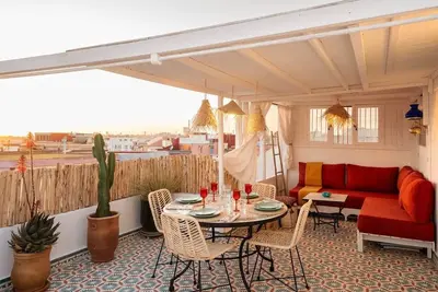 Image de Oasis Rooftop | 5mn de la plage | Wifi fibre | 2ch