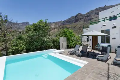 Image de Palmeral de Taidía - Casa 1 avec vue montagne, Wi-Fi et climatisation