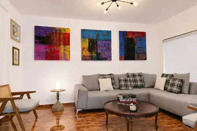 Image de Maison entière à La Condesa, Cdmx avec terrasse et 4 chambres