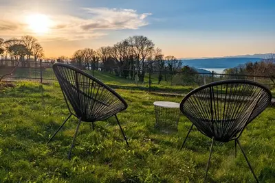 Image de Authentique ferme savoyarde avec vues imprenables près d'Évian/Léman - 8p