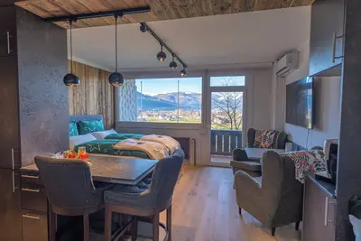 Image de Wolfgangsee apartments: panoramic view, parking lot, balcony