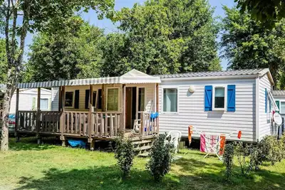 Image de Mobil-home 3 chambres + Tv - Avec climatisation 6 personnes