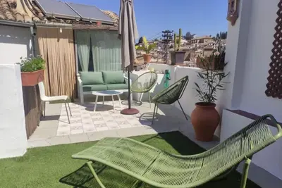 Superbe duplex à Grenade, vue Albaicín - 4 pers.