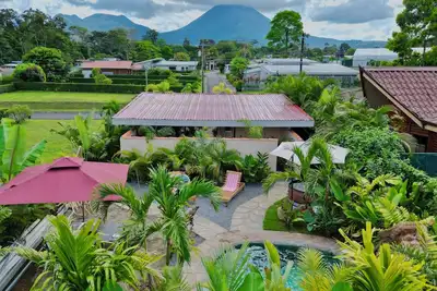 Lava View Villa -Tropical Oasis + Jacuzzi