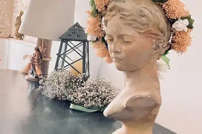 Image de “La Gannatoise” \nMaison de famille avec jardin