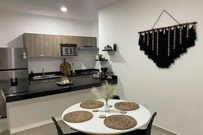 Image de 2-bedroom apartment in gorgeous Puerto Morelos with Ac
